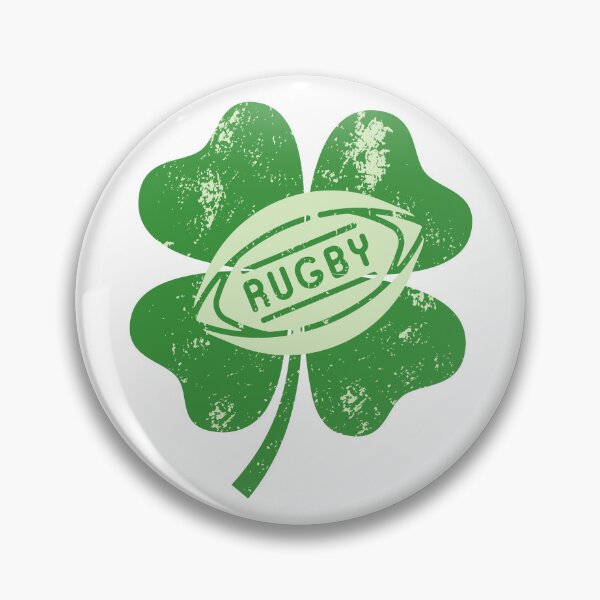 Item preview, Rugby Player St Patricks Day Lucky Four Leaf Rugger Sport Ball designed and sold by gillys.