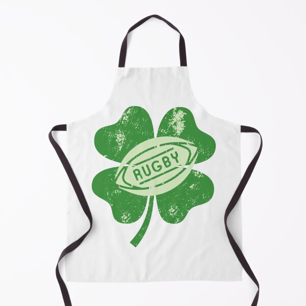 Item preview, Rugby Player St Patricks Day Lucky Four Leaf Rugger Sport Ball designed and sold by gillys.