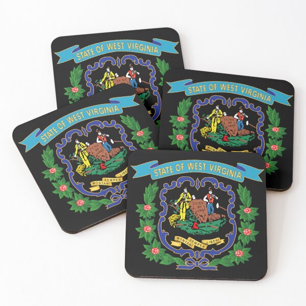 Item preview, Govt - West Virginia - 1863 - Blue - Gold X 300 designed and sold by Military Insignia Products.