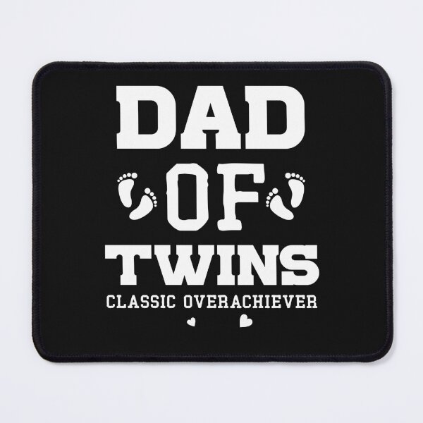 Item preview, Funny Dad Of Twins Classic Overachiever Twins Dad T-Shirt designed and sold by StreetArtPro.