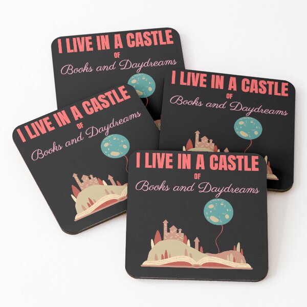 Item preview, I Live In A Castle Of Books And Daydreams T-Shirt Perfect Gift For Book Lover designed and sold by EvocatiVerse.