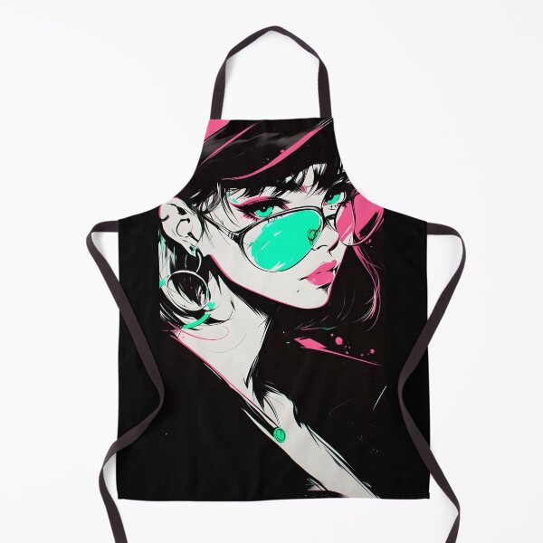 Item preview, Cyberpunk girl waifu designed and sold by KOB-DESIGN ⭐⭐⭐⭐⭐.