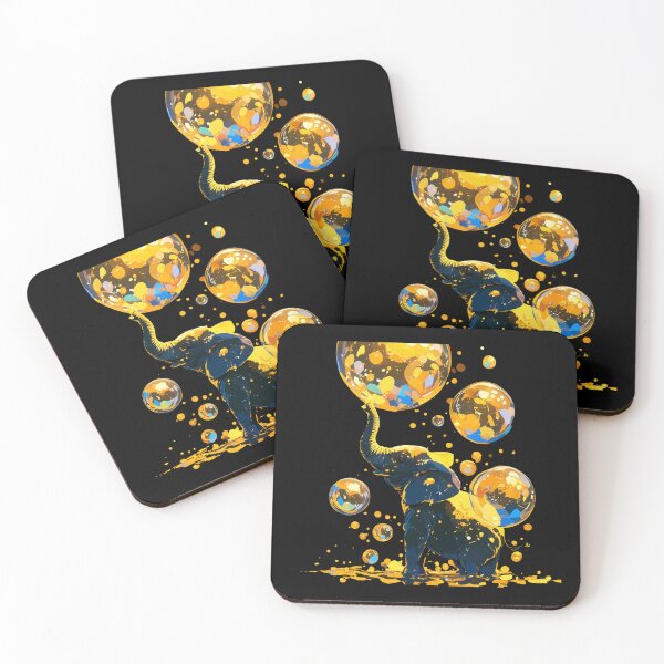 Item preview, Elephant // Cute Elephant art // Elephants // children // Bubbles // Baby Elephant designed and sold by SMARTKIT  DESIGNAGENCY.