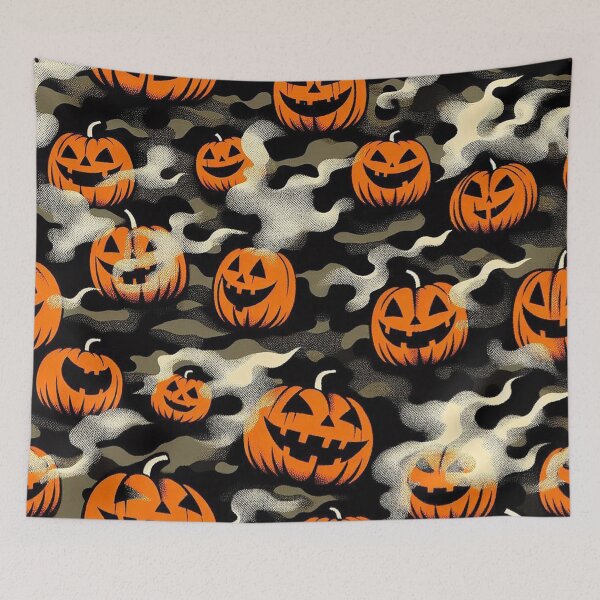 Item preview, Fogbound Pumpkin Camo designed and sold by zzz888.