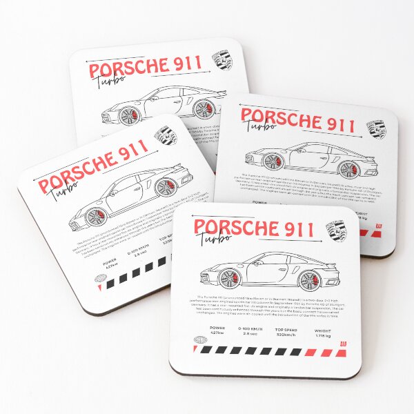 Item preview, Legendary 911 Turbo – High-Performance Sports Car Line Art designed and sold by Wizard-shop1.