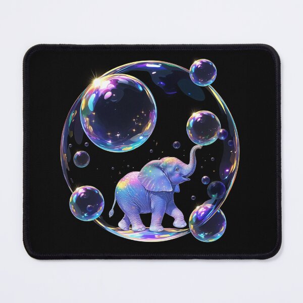 Item preview, Elephant // Cute Elephant art // Elephants // children // Bubbles // Baby Elephant designed and sold by SMARTKIT DESIGNAGENCY.