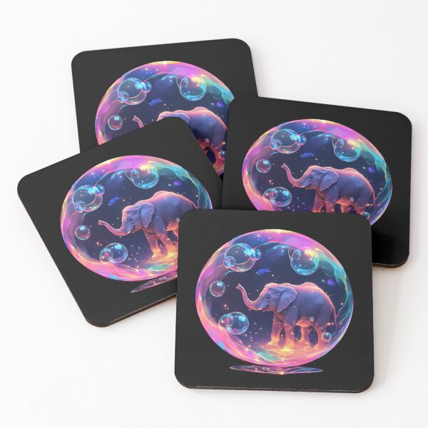 Item preview, Elephant // Cute Elephant art // Elephants // children // Bubbles // Baby Elephant designed and sold by SMARTKIT  DESIGNAGENCY.