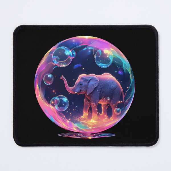 Item preview, Elephant // Cute Elephant art // Elephants // children // Bubbles // Baby Elephant designed and sold by SMARTKIT DESIGNAGENCY.