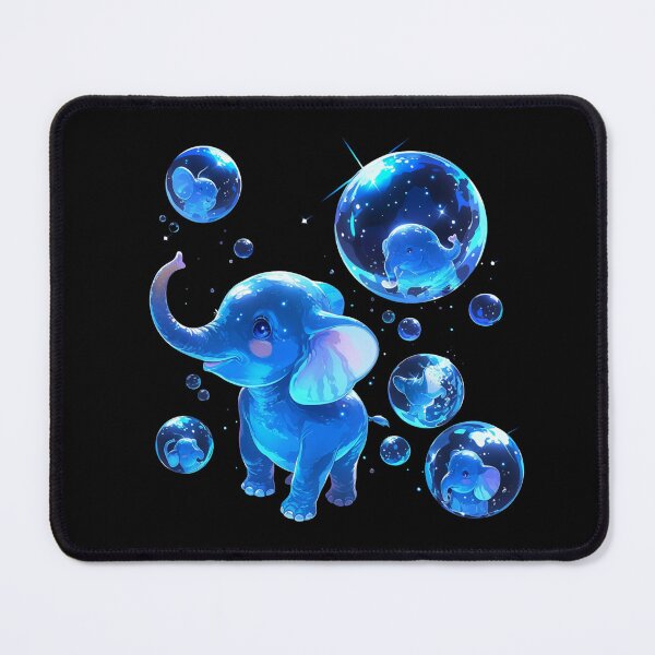 Item preview, Elephant // Cute Elephant art // Elephants // children // Bubbles // Baby Elephant designed and sold by SMARTKIT DESIGNAGENCY.