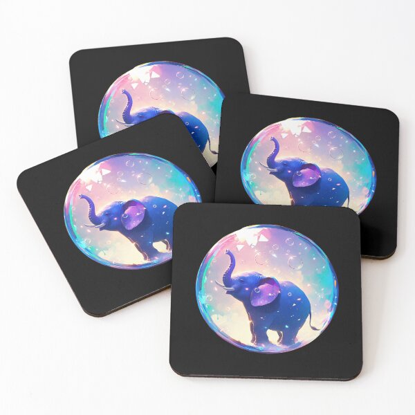 Item preview, Elephant // Cute Elephant art // Elephants // children // Bubbles // Baby Elephant designed and sold by SMARTKIT  DESIGNAGENCY.