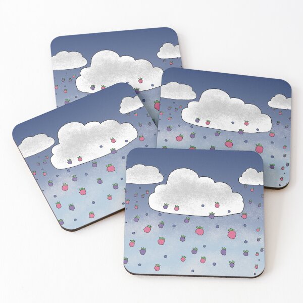 Item preview, Rainberry fluffy clouds designed and sold by ZingyRing.