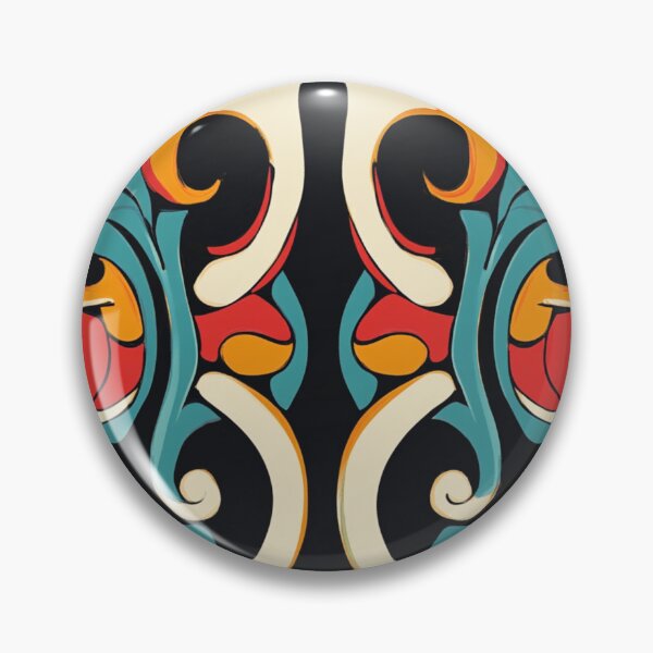 Item preview, Kowhaiwhai Miki Colorful Pattern designed and sold by GrinGalore.