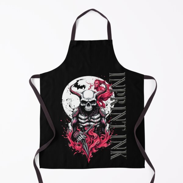 Item preview, INKY SKULL DEMON designed and sold by inprintink.