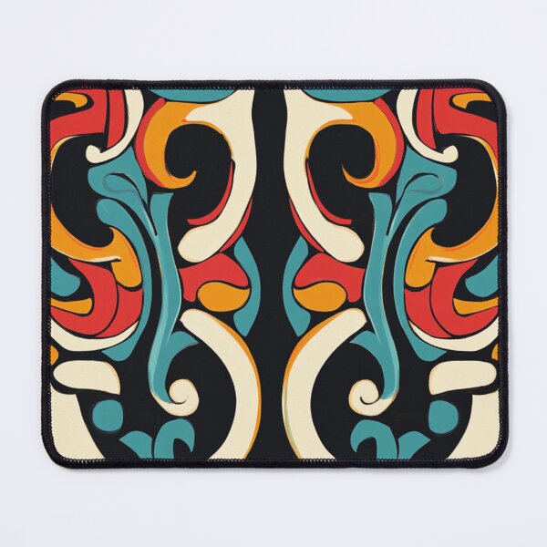 Item preview, Kowhaiwhai Miki Colorful Pattern designed and sold by GrinGalore.