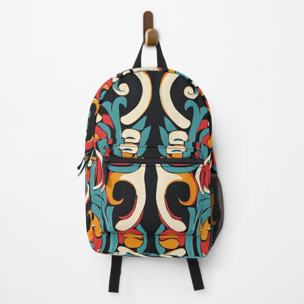 Item preview, Kowhaiwhai Miki Colorful Pattern designed and sold by GrinGalore.