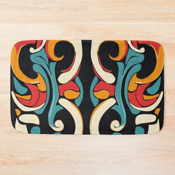 Item preview, Kowhaiwhai Miki Colorful Pattern designed and sold by GrinGalore.
