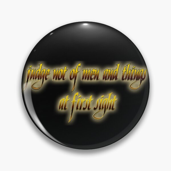 Item preview, Judge not of men and things at first sight designed and sold by FelixMorua.