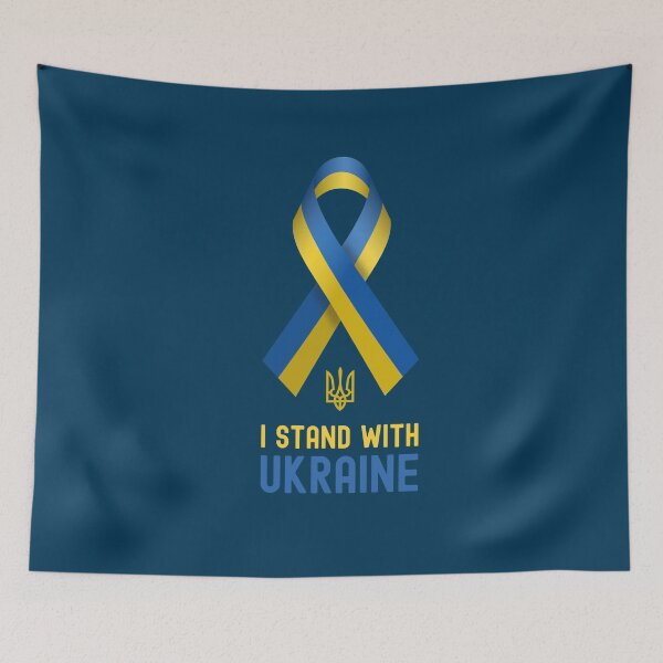 Item preview, I Stand With Ukraine Support Ukraine Zelensky designed and sold by MintaApparel.