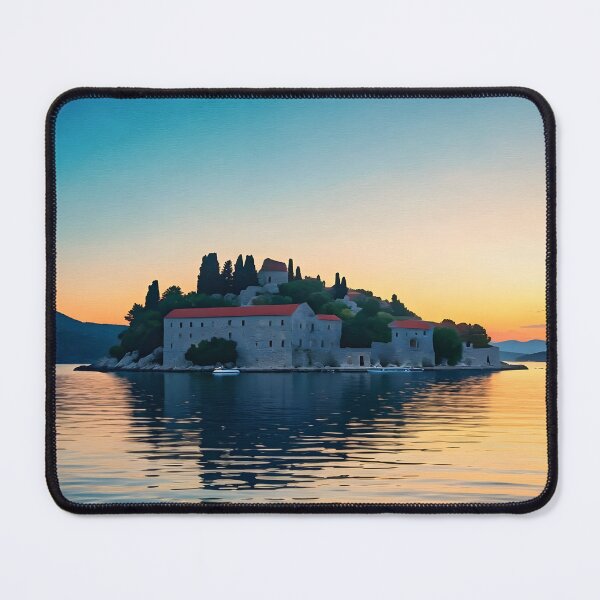 Item preview, Saint Mary's Island: Mljet Sunset Reflections designed and sold by LSVart.