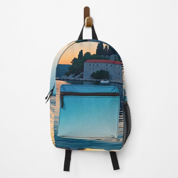 Item preview, Saint Mary's Island: Mljet Sunset Reflections designed and sold by LSVart.