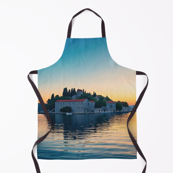 Item preview, Saint Mary's Island: Mljet Sunset Reflections designed and sold by LSVart.