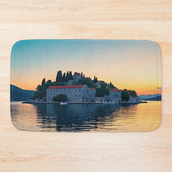 Item preview, Saint Mary's Island: Mljet Sunset Reflections designed and sold by LSVart.