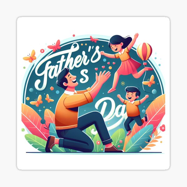 tribute to father's day Sticker