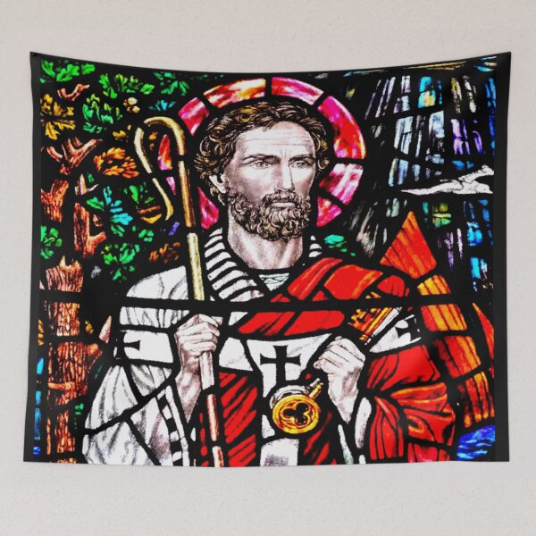 Item preview, St Peter on Stained Glass designed and sold by Asok Mukhopadhyay.