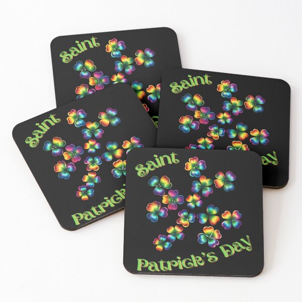 Item preview, Rainbow clover. designed and sold by NextDoorToMe.