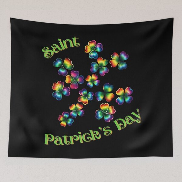 Item preview, Rainbow clover. designed and sold by NextDoorToMe.