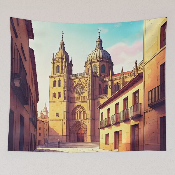 Item preview, Salamanca, Spain: Sunset Cathedral Splendor designed and sold by LSVart.