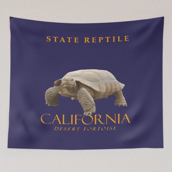 Item preview, California Territory Reptile The Desert Tortoise designed and sold by taiche.