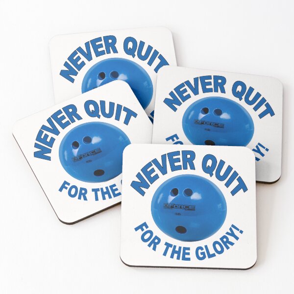 Item preview, Bowling; Never Quit; For The Glory;  designed and sold by StickerApe.