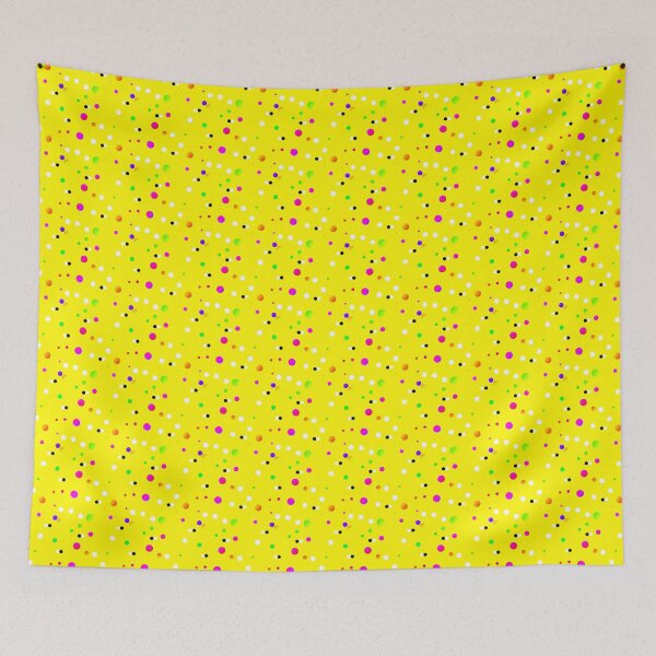 Item preview, Bright yellow colourful polka dots | Joy colorful dotted designed and sold by lausn.