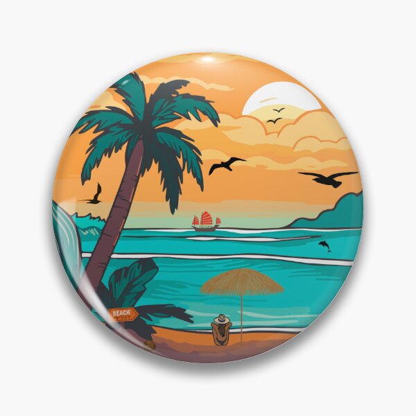 Item preview, SUNSET OVER THE OCEAN designed and sold by BUTTERFLYAU.