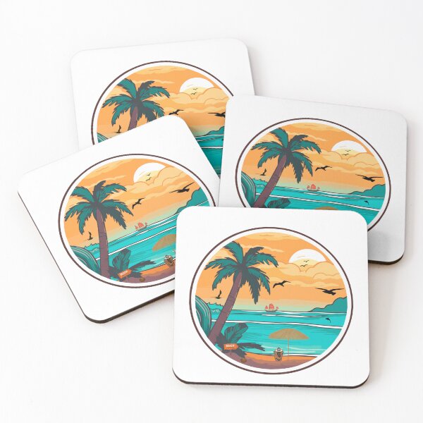 Item preview, SUNSET OVER THE OCEAN designed and sold by BUTTERFLYAU.