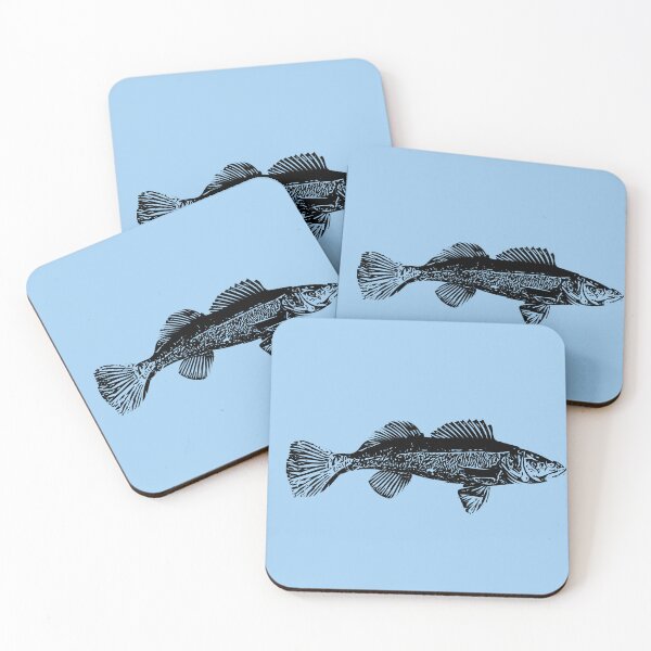 Item preview, Zander Pike-Perch Black Design  designed and sold by designsasstultd.