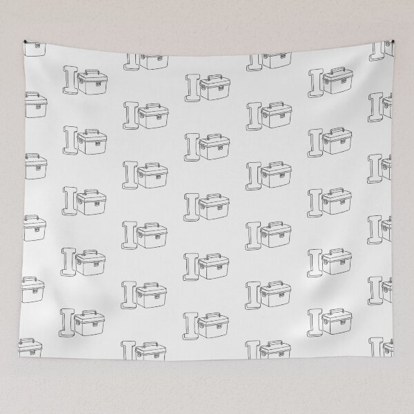 Item preview, A doodle illustration of letter I and Icebox designed and sold by rasagamastore.