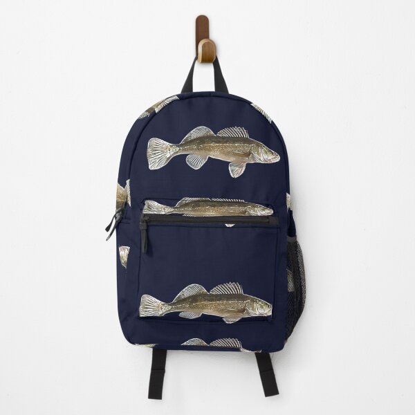 Item preview, Zander Pike-Perch White Alternate Design designed and sold by designsasstultd.