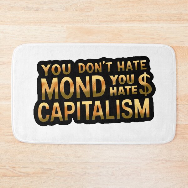 Item preview, Anti-Capitalism Mondays Sticker designed and sold by Dospart.