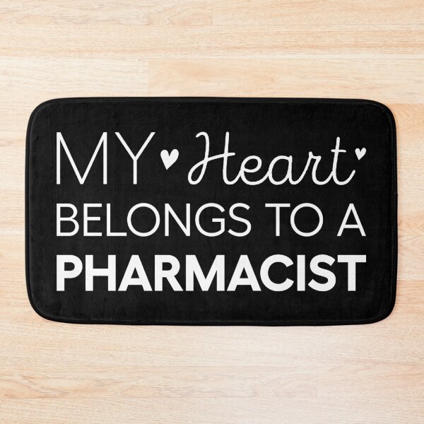 Item preview, My Heart Belongs To A Pharmacist Cute Pharmacist designed and sold by RareBunny.