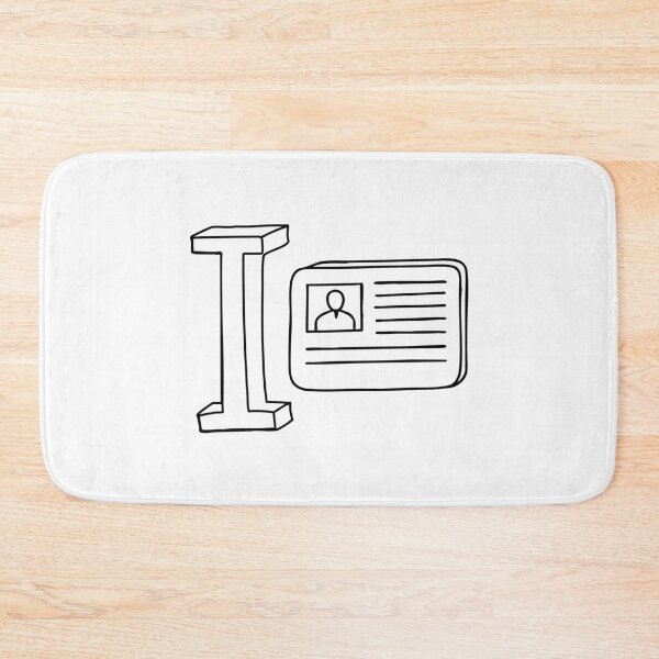 Item preview, A doodle illustration of letter I and Identity designed and sold by rasagamastore.
