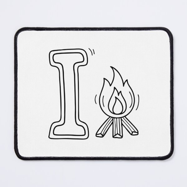 Item preview, A doodle illustration of letter I and Ignite designed and sold by rasagamastore.