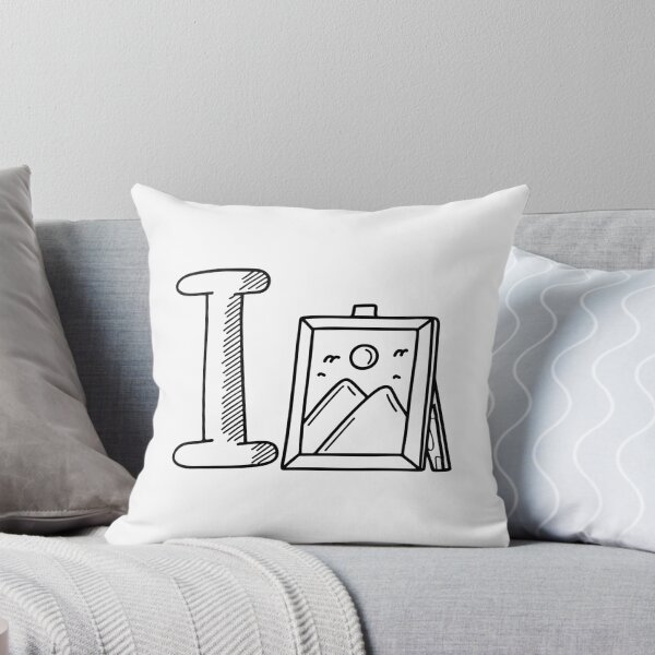 Item preview, A doodle illustration of letter I and Image designed and sold by rasagamastore.