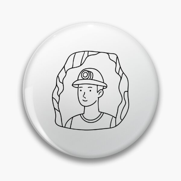 Item preview, Man wear headlamp hat looking around inside rocky cave designed and sold by rasagamastore.