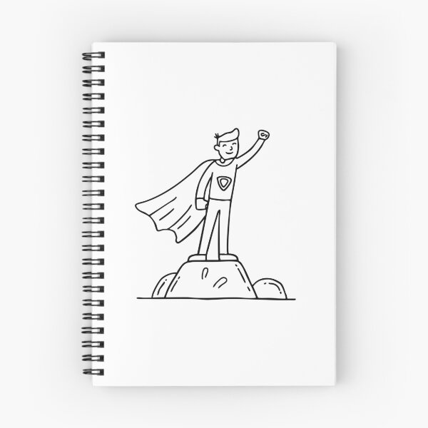 Item preview, Hero standing proudly on top of a large rock designed and sold by rasagamastore.