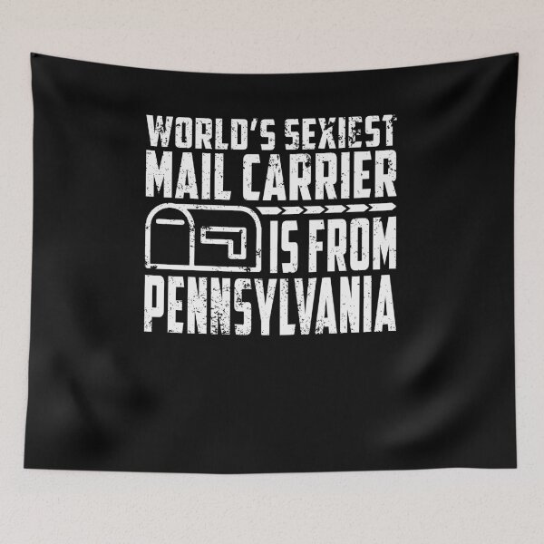 Item preview, Sexy Mailman Rural Mail Carrier Shirt Pennsylvania designed and sold by shoppzee.