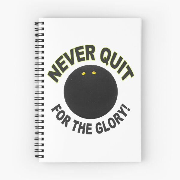 Item preview, Squash; Never Quit; For The Glory;  designed and sold by StickerApe.