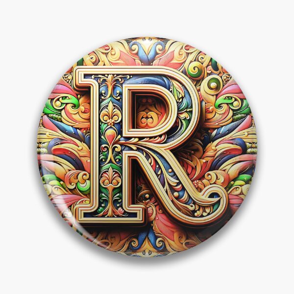 Item preview, My name starts with R #alphabet #pattern  designed and sold by Propc.