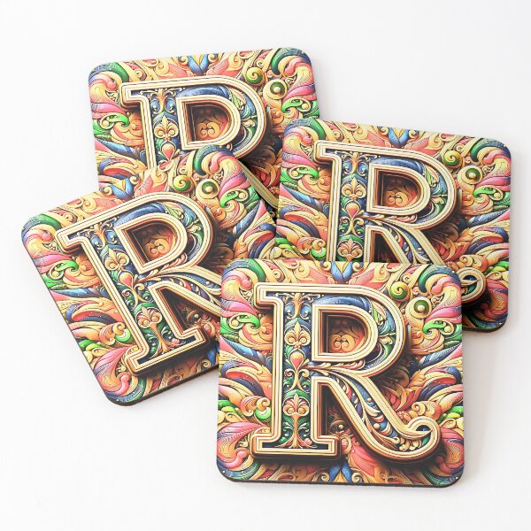 Item preview, My name starts with R #alphabet #pattern  designed and sold by Propc.